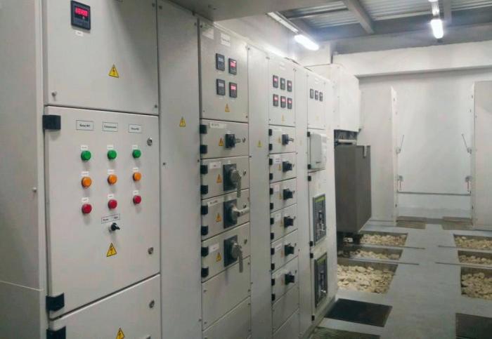 ГРЩ  с секционированием 3b