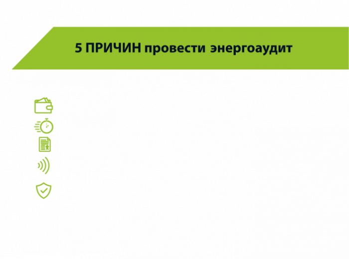 Услуга энергоаудита